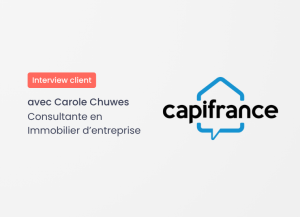 interview client Telescop, Carole Chuwes, consultante immobilier entreprise Capi France
