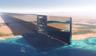 Projet The line, de la ville futuriste Neom en Arabie Saoudite
