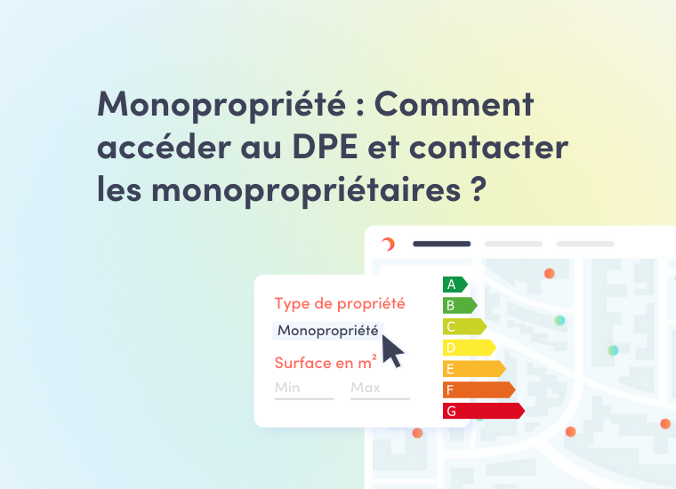 Monopropriété accédez au dpe