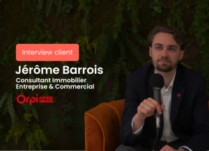 Interview telescop Jérôme Barrois, consultant immobilier d'entreprise et commercial chez Orpi Pro