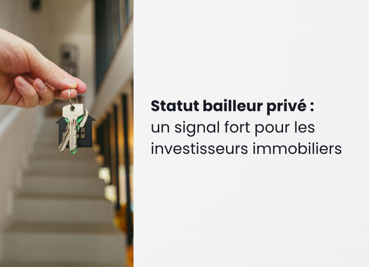 article sur le statut du bailleur privé